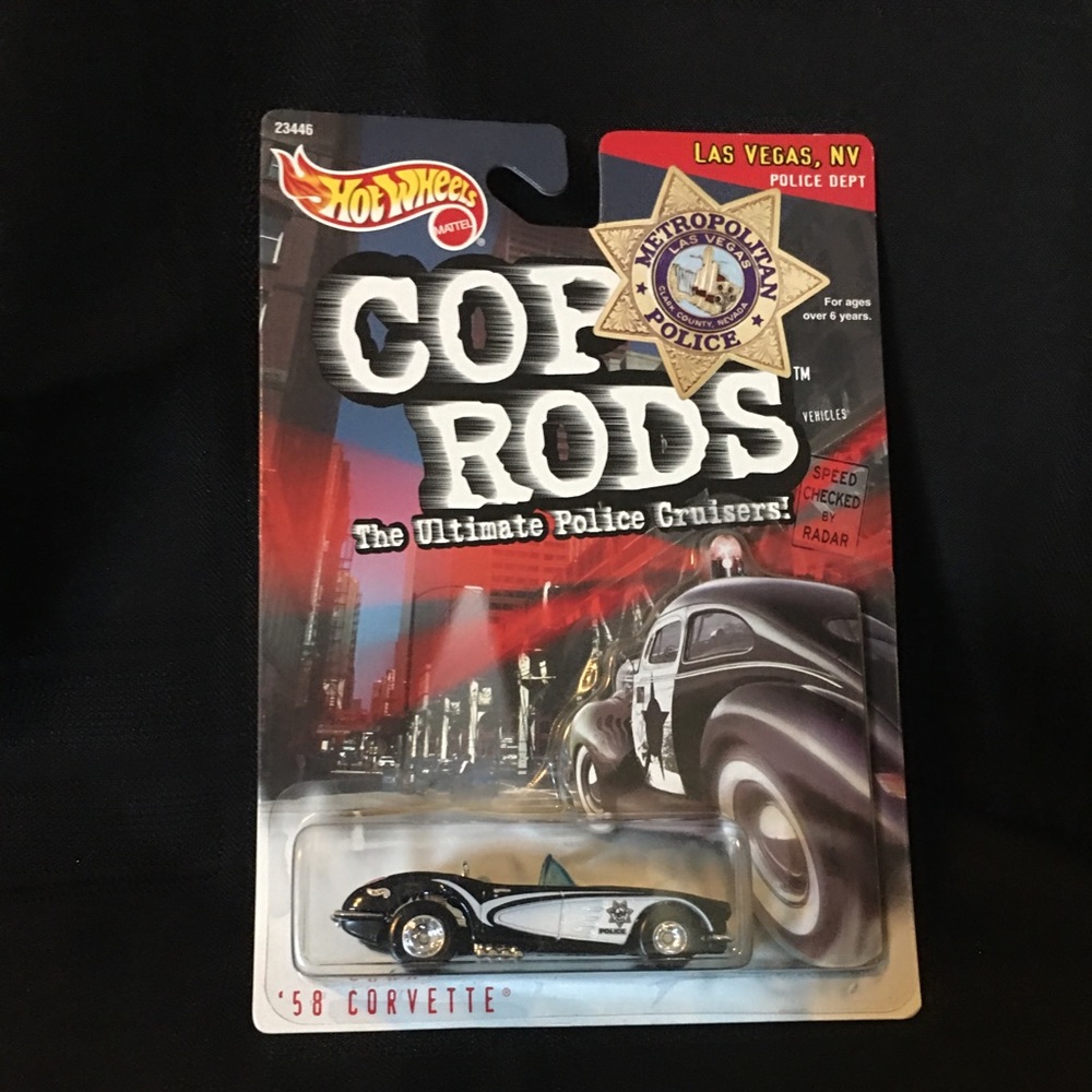 Las Vegas, NV. Hot Wheels Cop Rod ‘58 Corvett